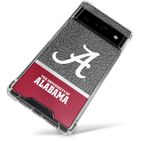 University of Alabama Logo Google Pixel 6 Clear Case